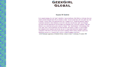 Desktop Screenshot of geekgirl.com